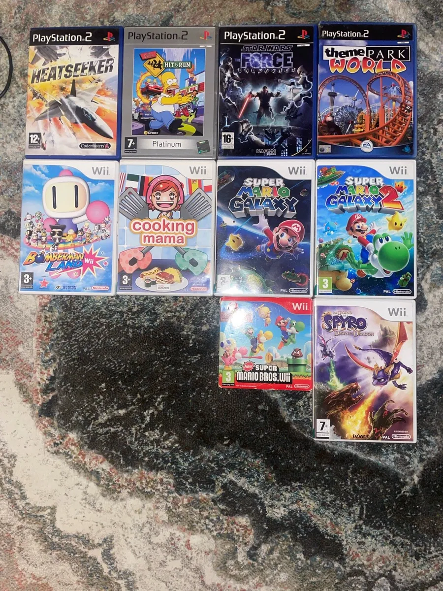 PlayStation 2 + Games, Wii Games - Image 4