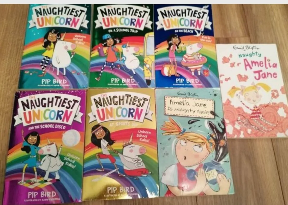 5 x Naughtiest Unicorn Series 2 Naughty Amelia Jan