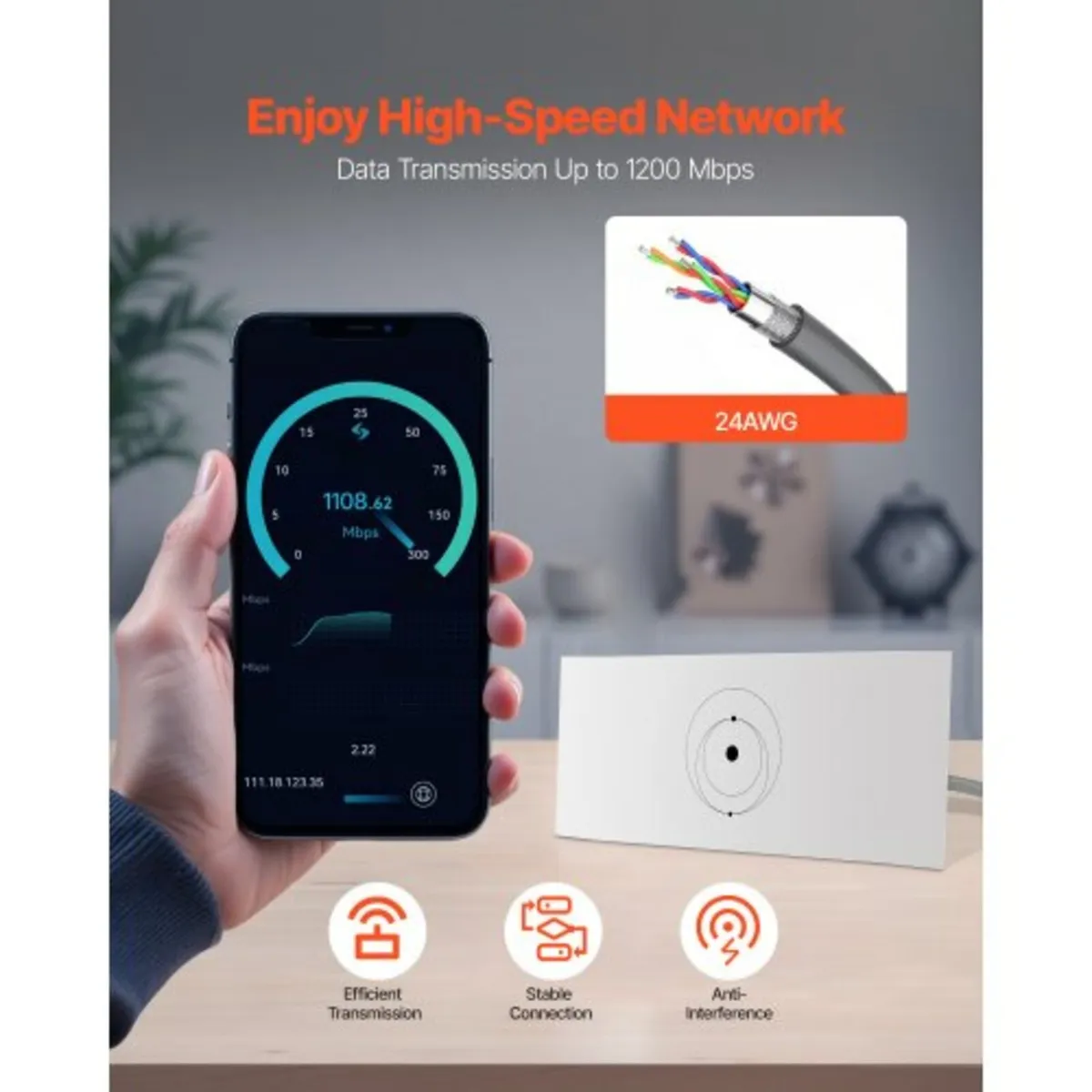 Starlink Gen 3 Cable 100 FT / 30.48 m Extension Ca - Image 4