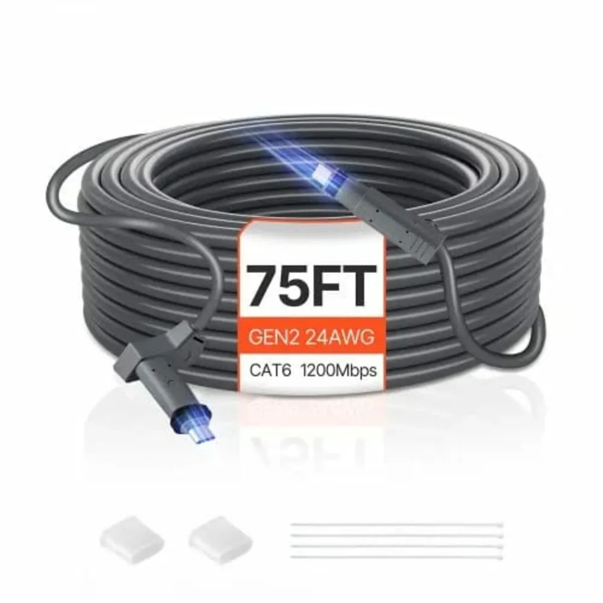 Starlink Gen 2 Cable 75 FT / 22.86 m Extension Cab - Image 1
