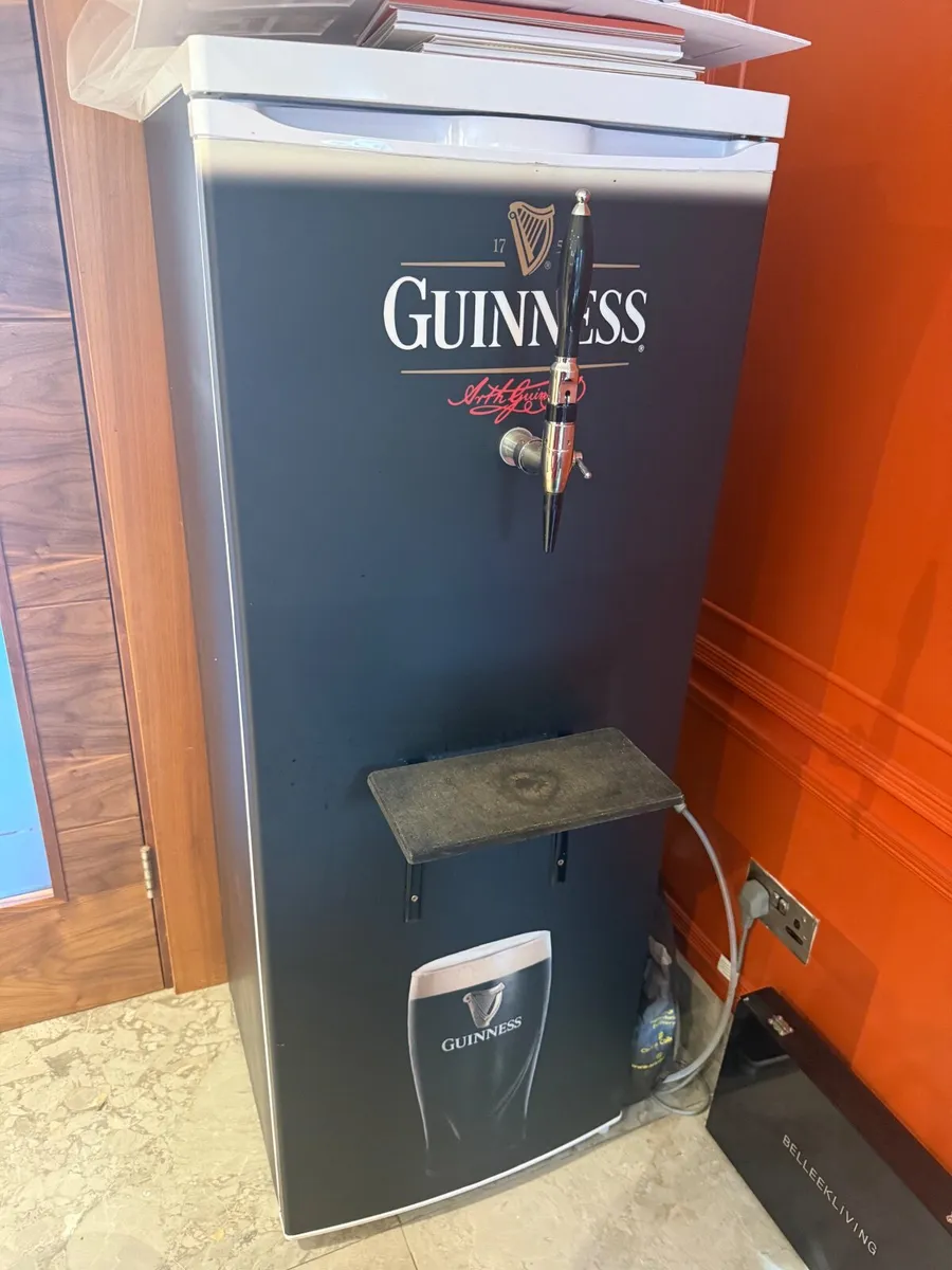 Guinness Draught tap & cooler fridge - Image 2