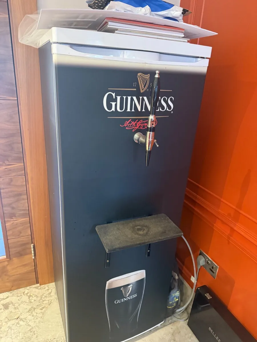Guinness Draught tap & cooler fridge - Image 3