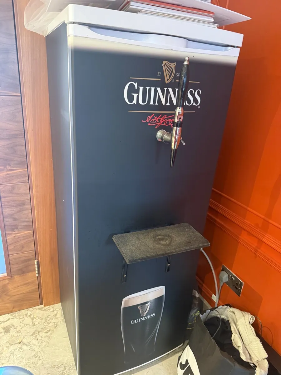 Guinness Draught tap & cooler fridge - Image 4
