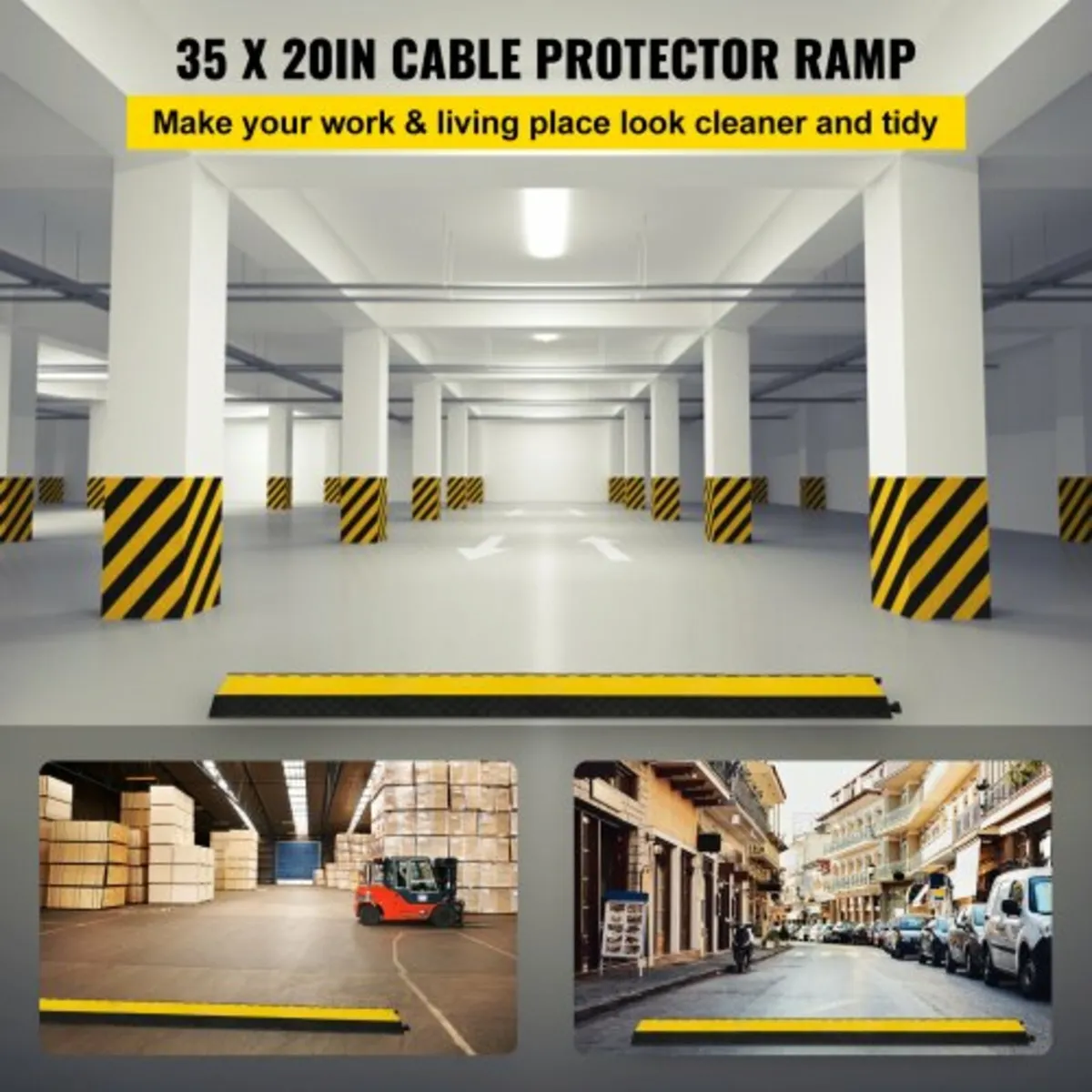 5 Channel Rubber Cable Protectors Extreme Cable Ra - Image 4