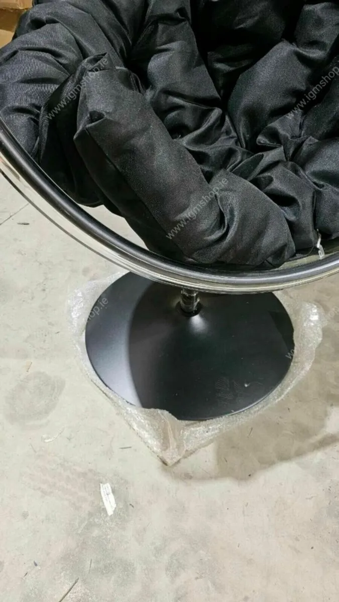 Swing chair Acrylic with cushion - Image 4