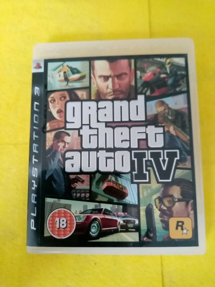 Grand theft auto IV PlayStation 3 Ps3 Games Original - Image 1
