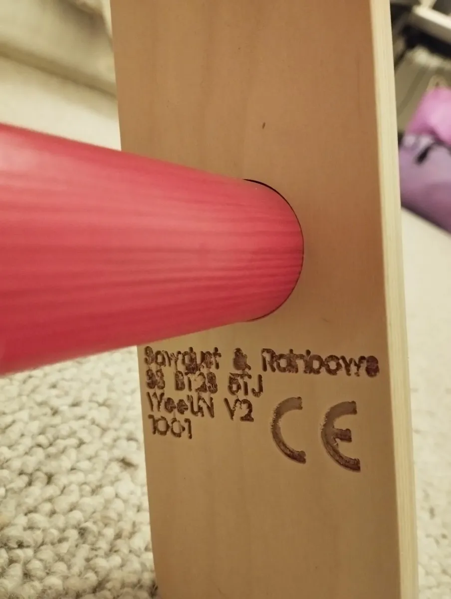 Sawdust & Rainbows Pikler Climbing Triangle - Image 2