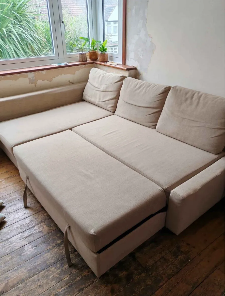 Ikea L corner sofabed - Image 1