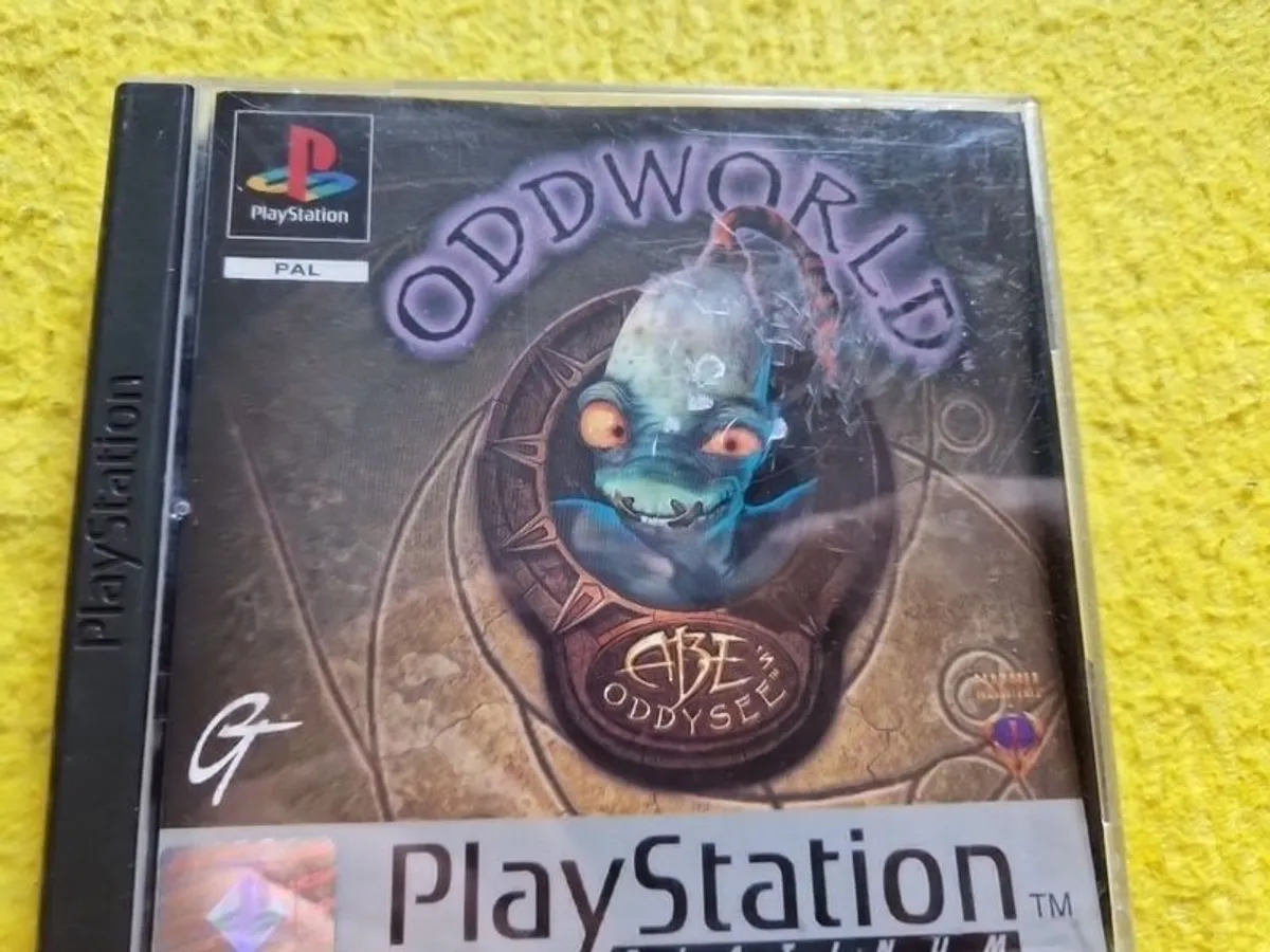 Oddysee Abe s Oddysee PlayStation1 Ps1 PlayStation2 Ps2 games Original - Image 1