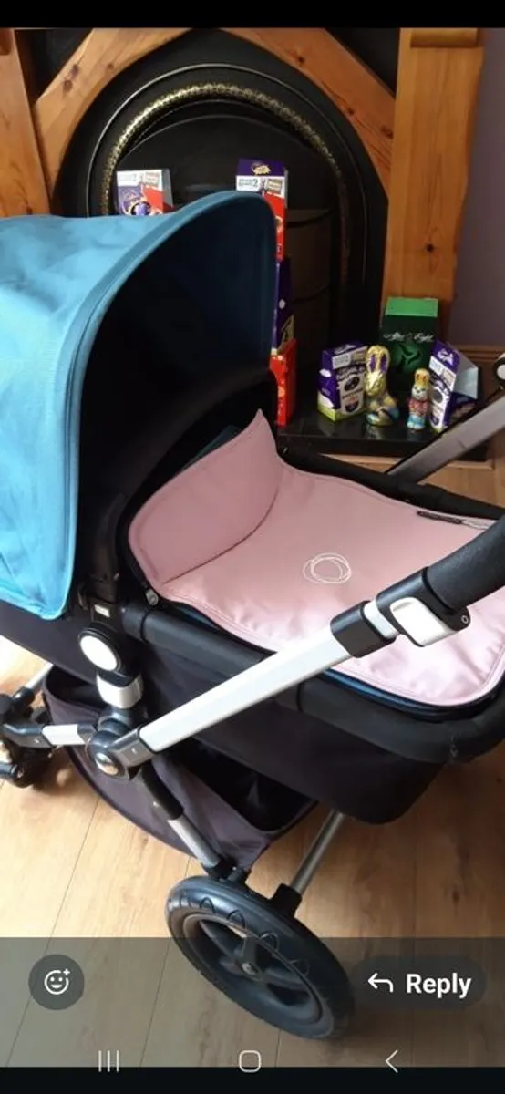 Bugaboo pram and car seat - Image 4