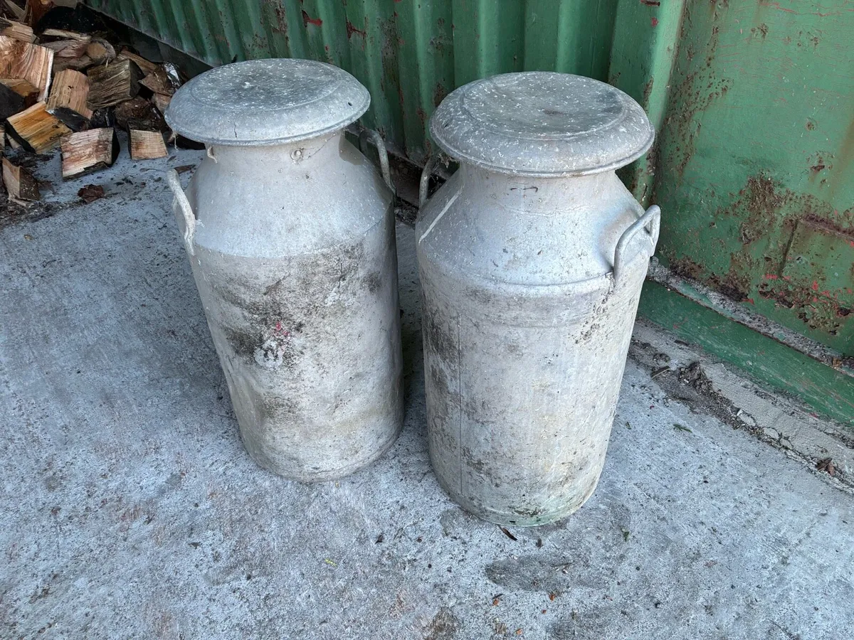 Milk churns - Image 1