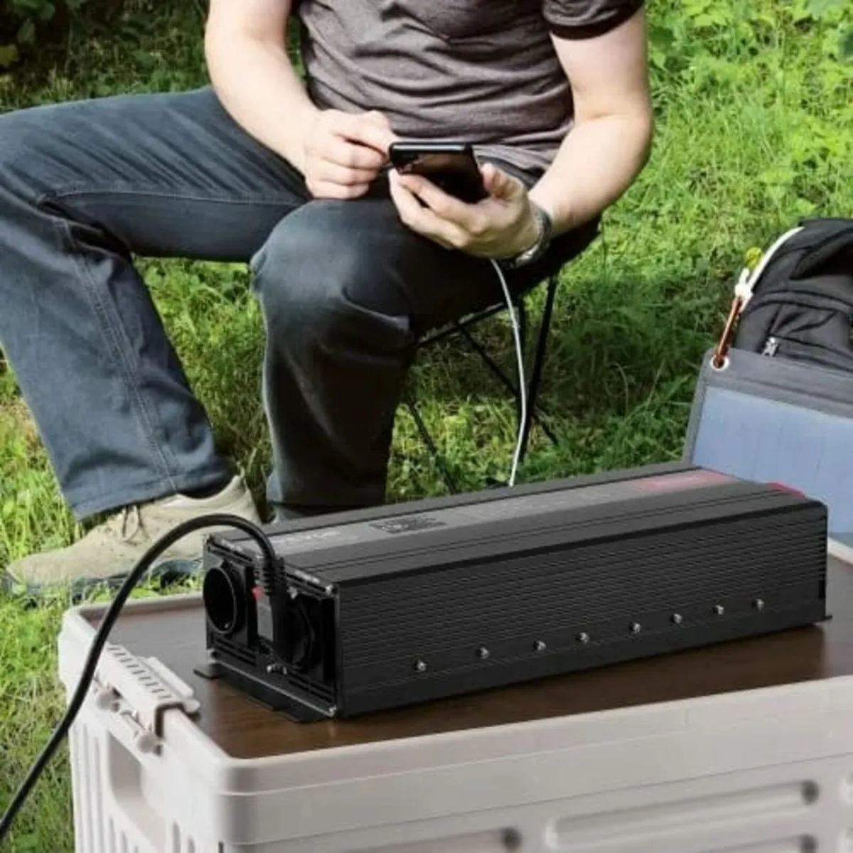 Modified Sine Wave Inverter, 3000Watt, DC 12V to A - Image 3