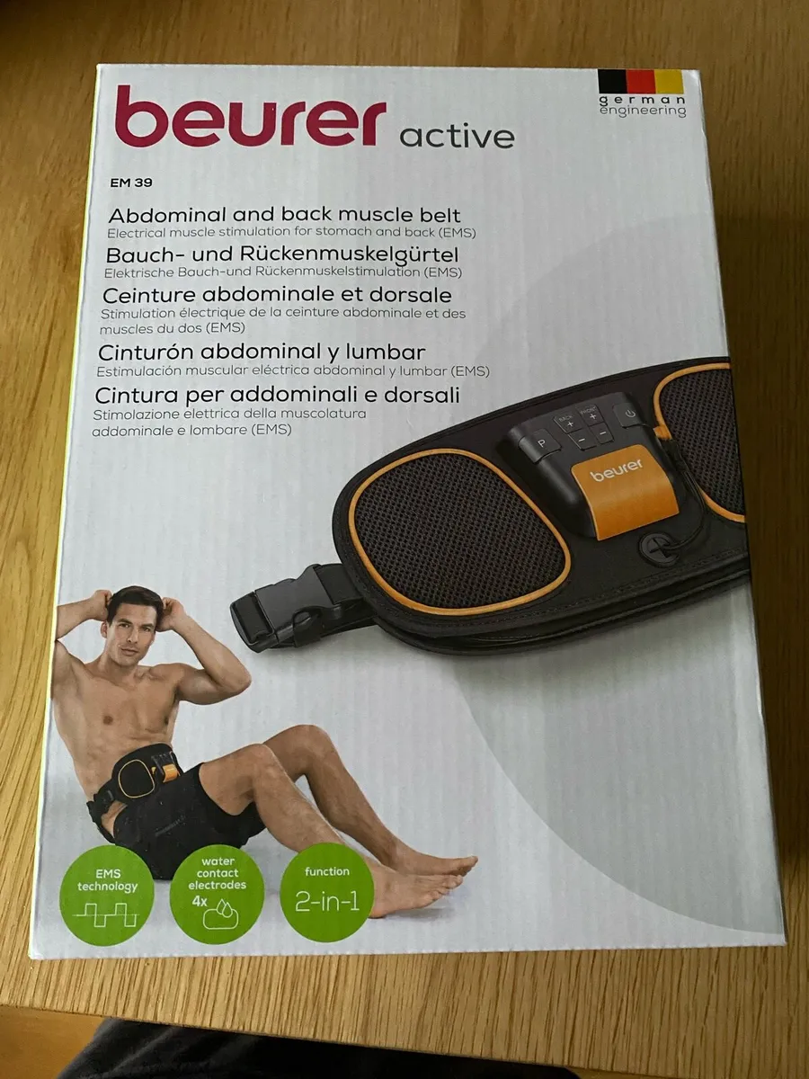 Abdominal and back muscle belt BEURER - Image 1