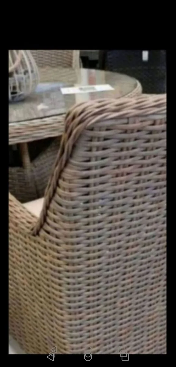 **CLEARANCE** Brand New Basket Rattan 6 Seater - Image 2