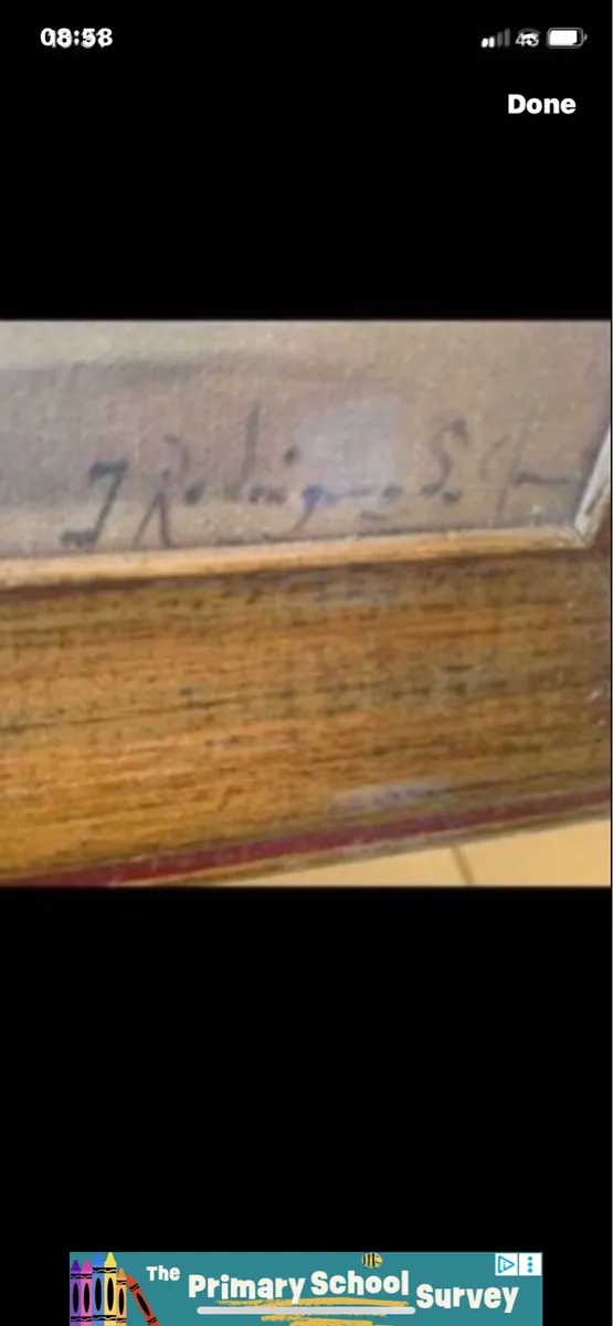 Antique Picture- La Guitarista - Image 3