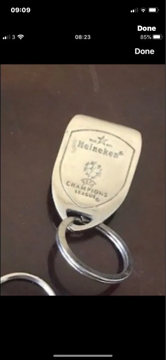 Heineken champions League Key Ring/ Bottle Opener - Image 1