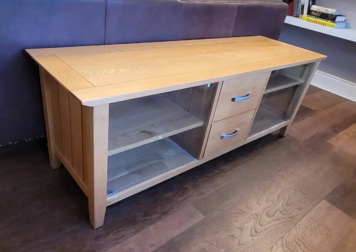 Oak Low Sideboard - Image 1