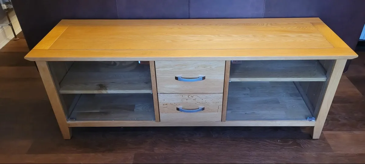 Oak Low Sideboard - Image 2