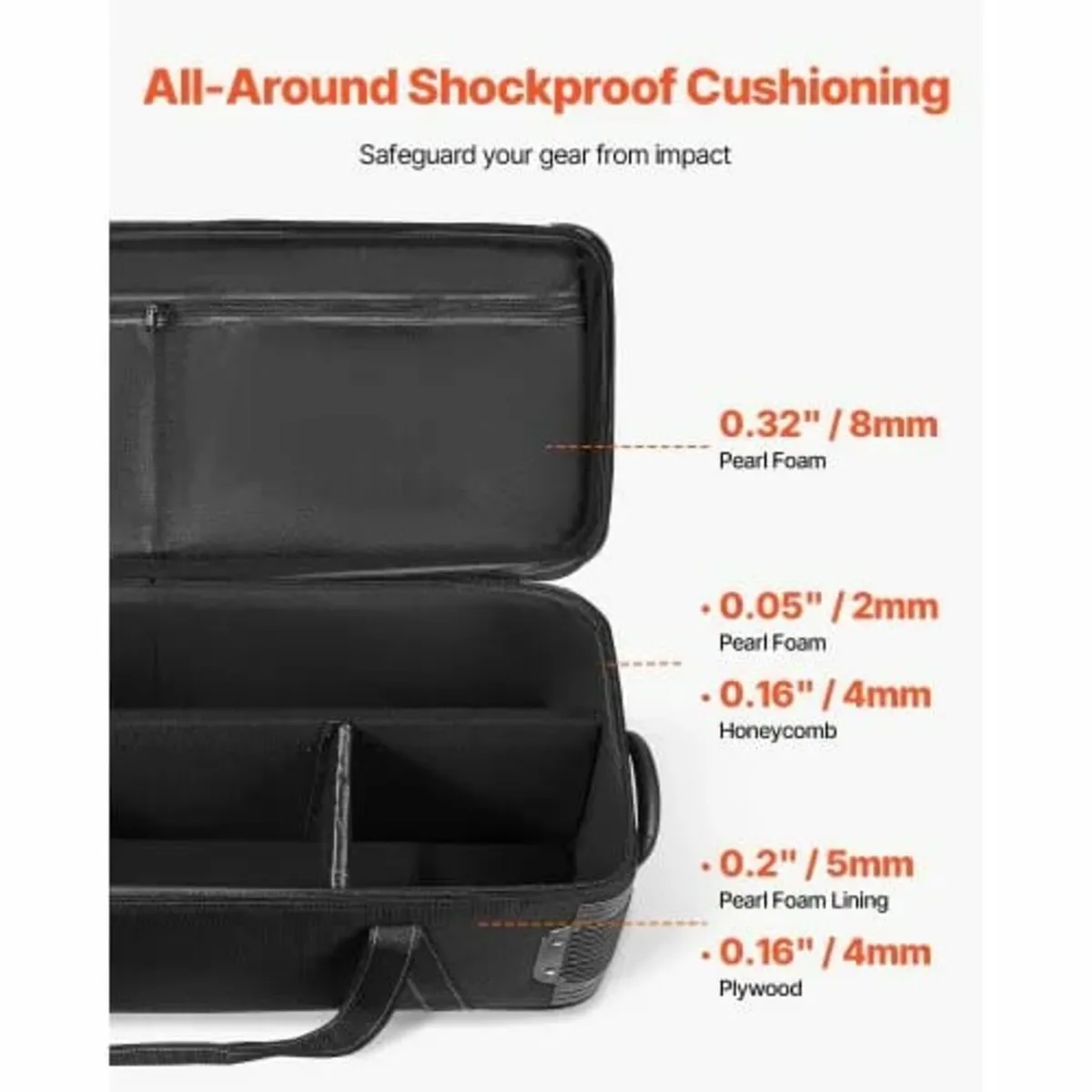 Studio Equipment Trolley Case 100x38x32cm (39.37 x - Image 4