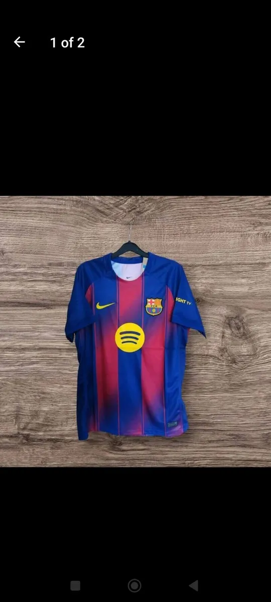 BARCELONA 25/26 ( HOME) JERSEY ,SIZE: M - Image 1
