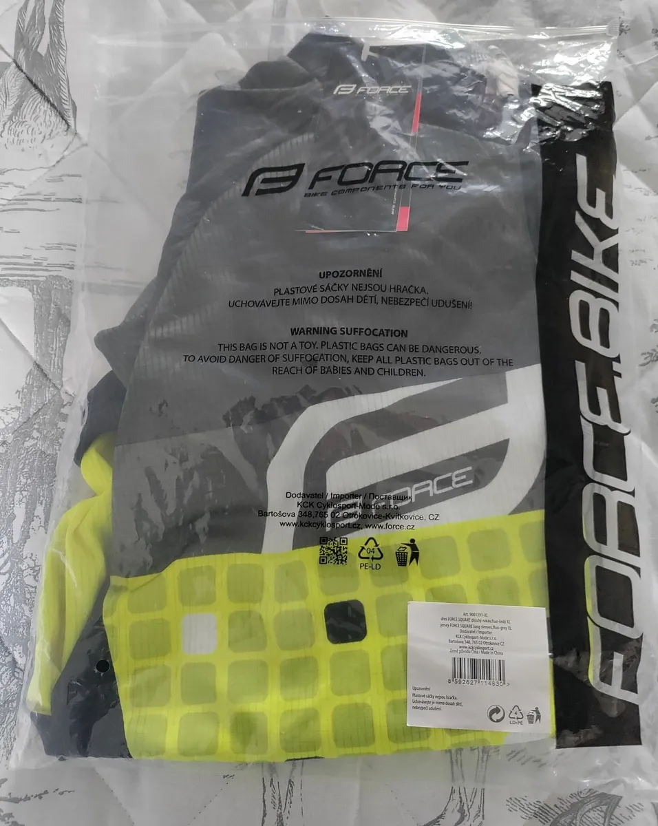 Force L/S Cycling Jersey XL New - Image 4