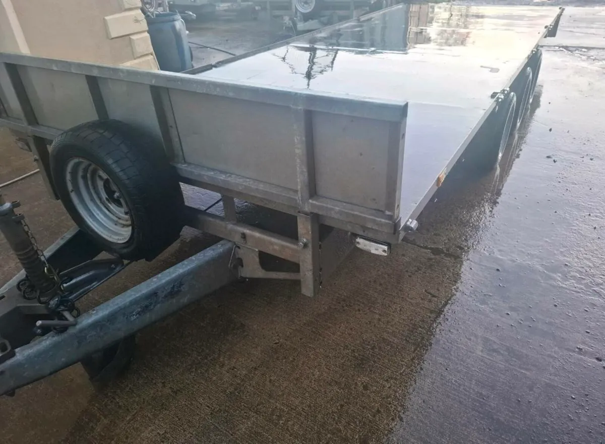 Ifor Williams 18x6'6 flat bed trailer 3.5 ton - Image 2