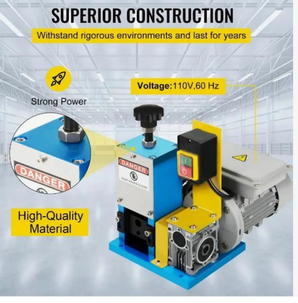 Electric Wire Stripping Machine Φ1.5mm~Φ25mm - Image 4