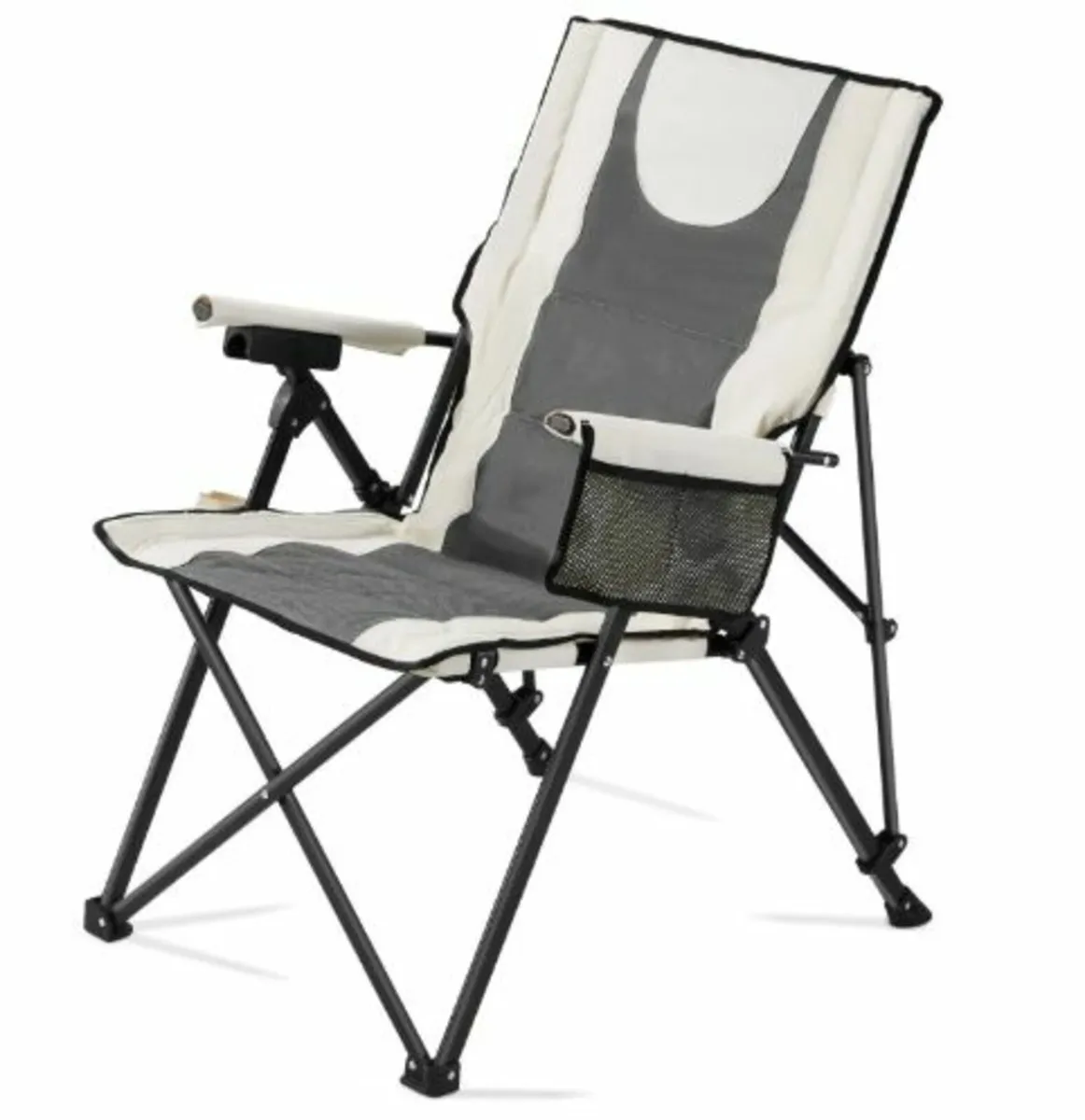 Folding Camping Chair,3Reclining Positions,Outdoor - Image 1
