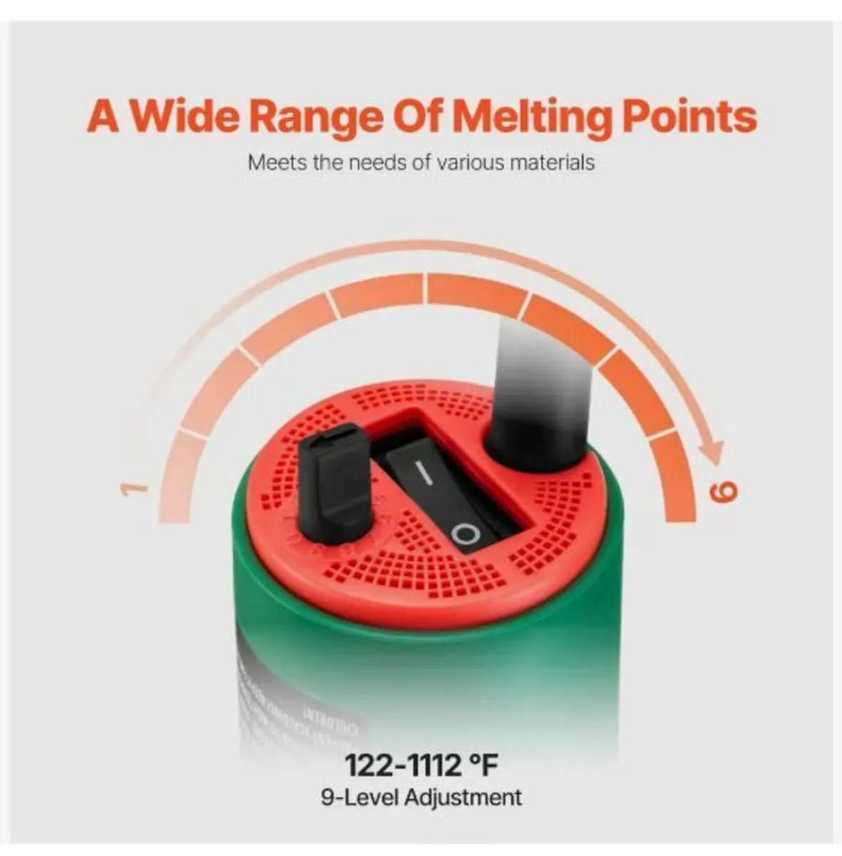 Hot Air Plastic Welder, 1600W - Image 4