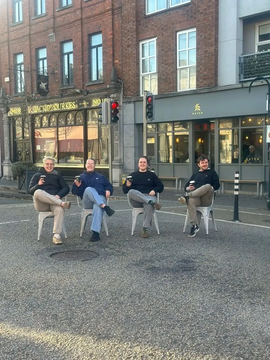 4 x Tolix style steel chairs - BRAND NEW - Image 3