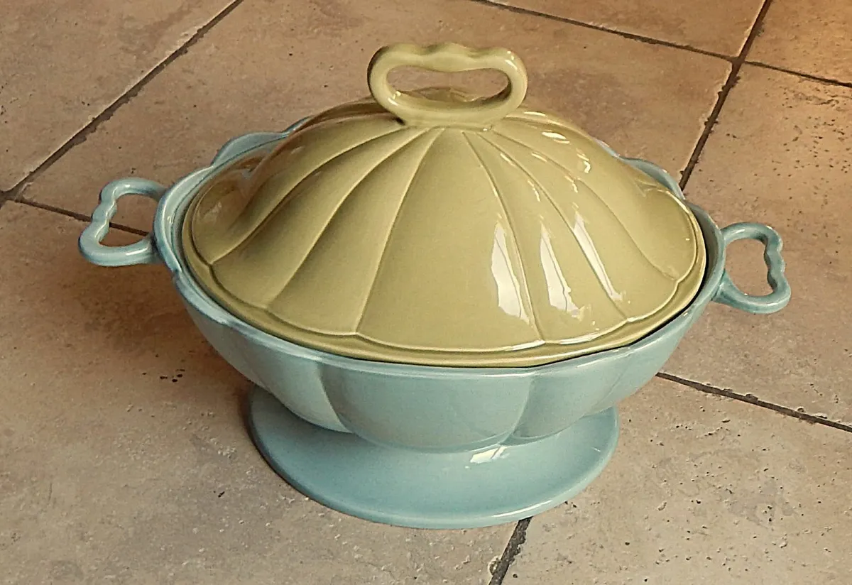Waterford Great Room Green Tea Ceramic Tureen - Image 2