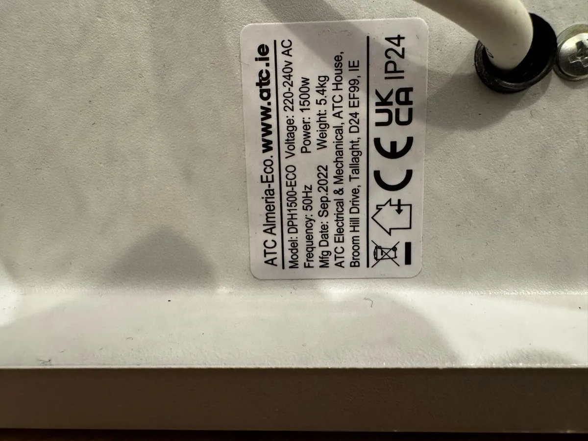 ATC Almeria-Eco Electric Panel Heater - Image 3