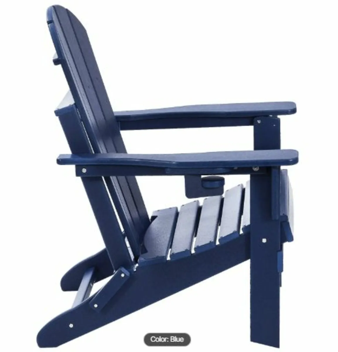 Adirondack Chair Plastic, Set of 2 All-Weather - Image 3