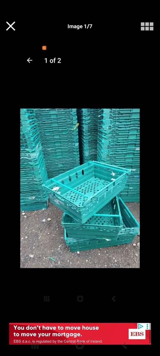 Storage stacking crates 1e each great condition an - Image 4