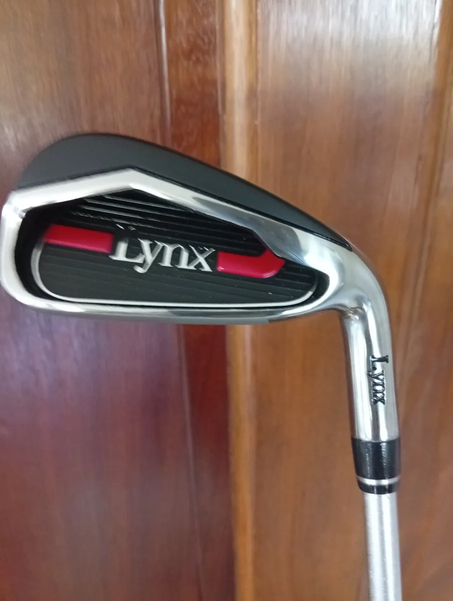 Lynx Parallax Graphite Irons NEW NEW NEW - Image 4