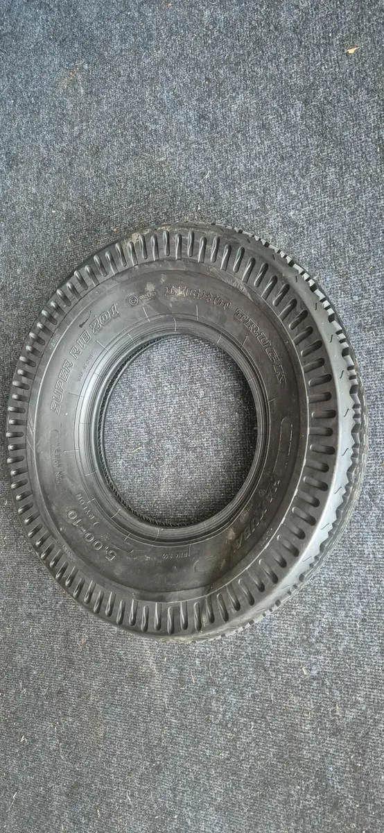5.00x10 tyres €44 each - Image 1
