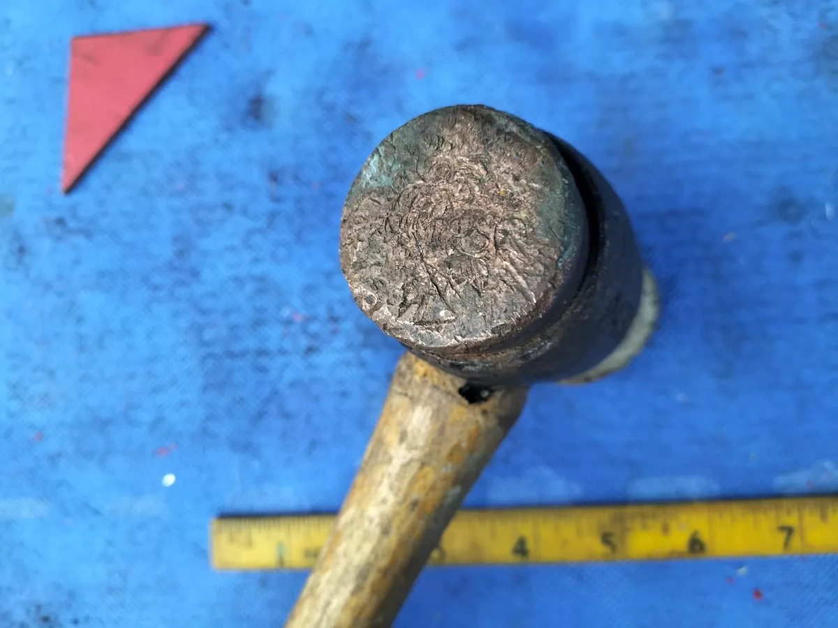 Rawhide & Copper Hammer - Image 4