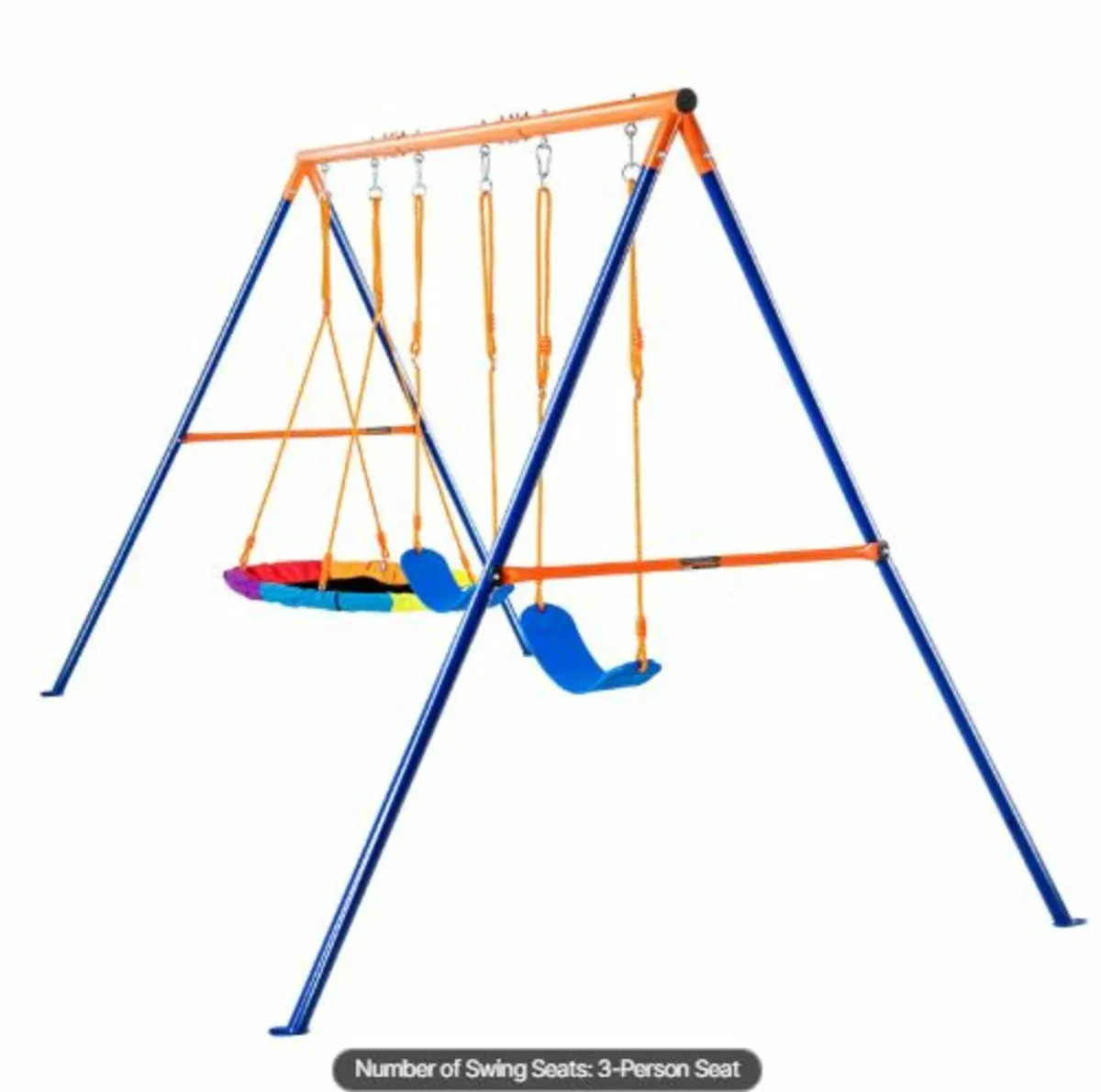 Swing Sets for Backyard, 600lbs Load Capacity - Image 3