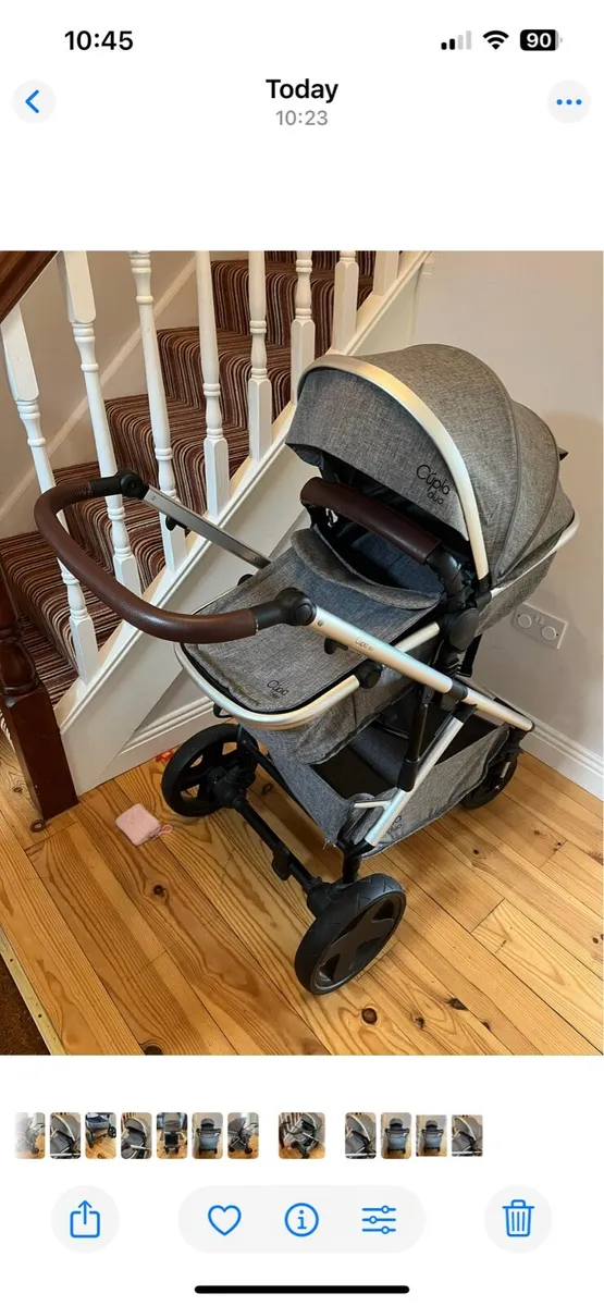 Baby Elegance Cupla Duo Travel System - Image 1