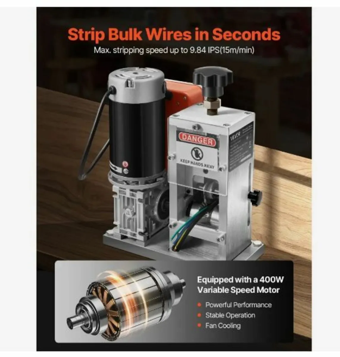 Electric Automatic Wire Stripper Stripping Machine - Image 4