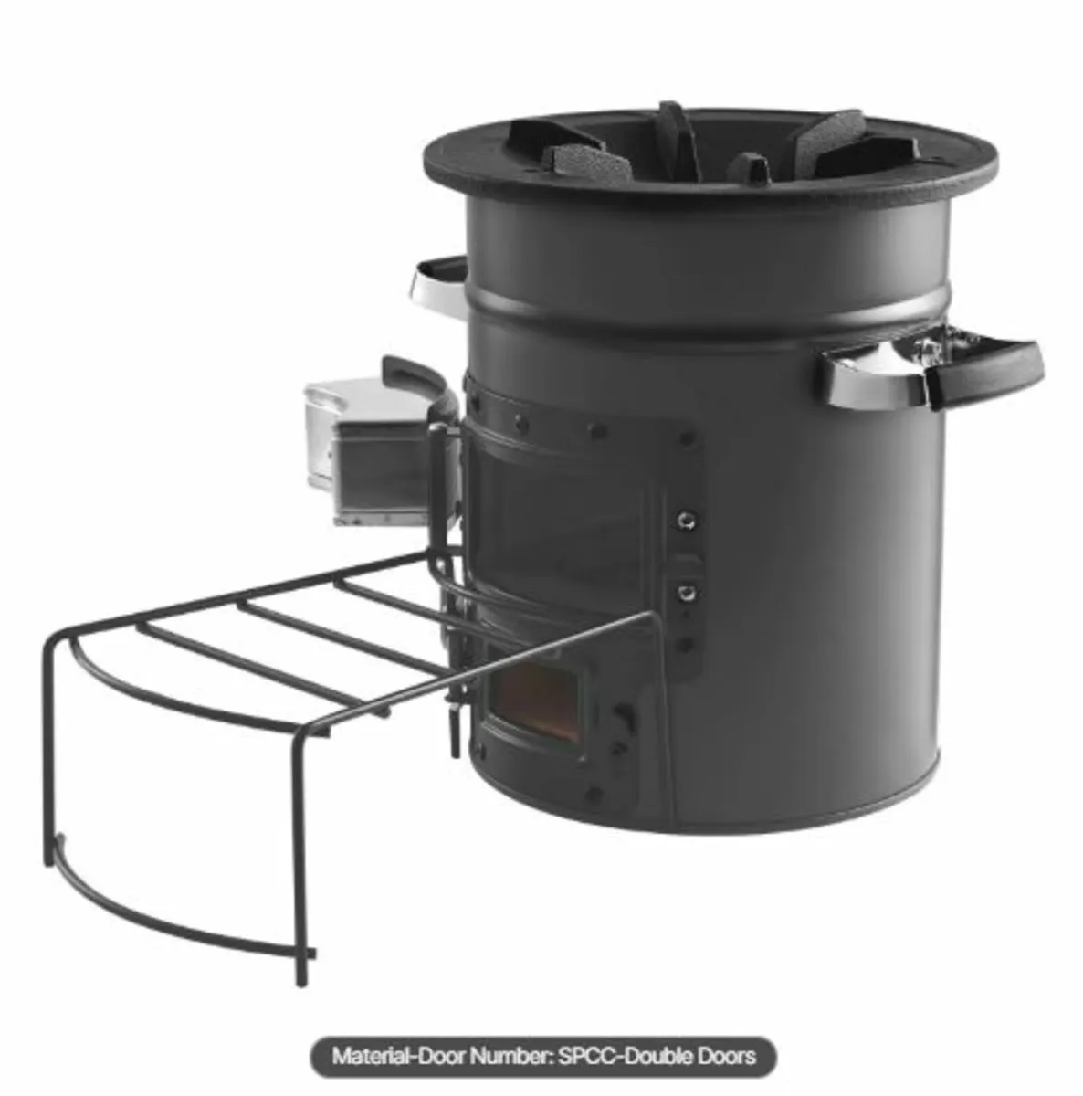 Camping Rocket Stove,Wood Burning Portable Rocket - Image 3