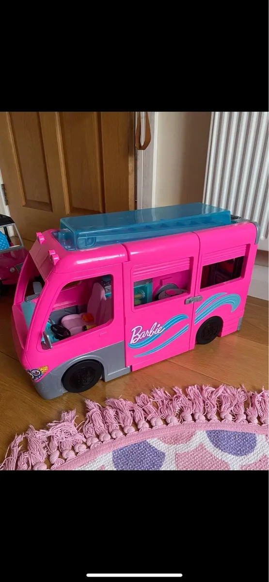 Barbie Camper Van and Boat - Image 1