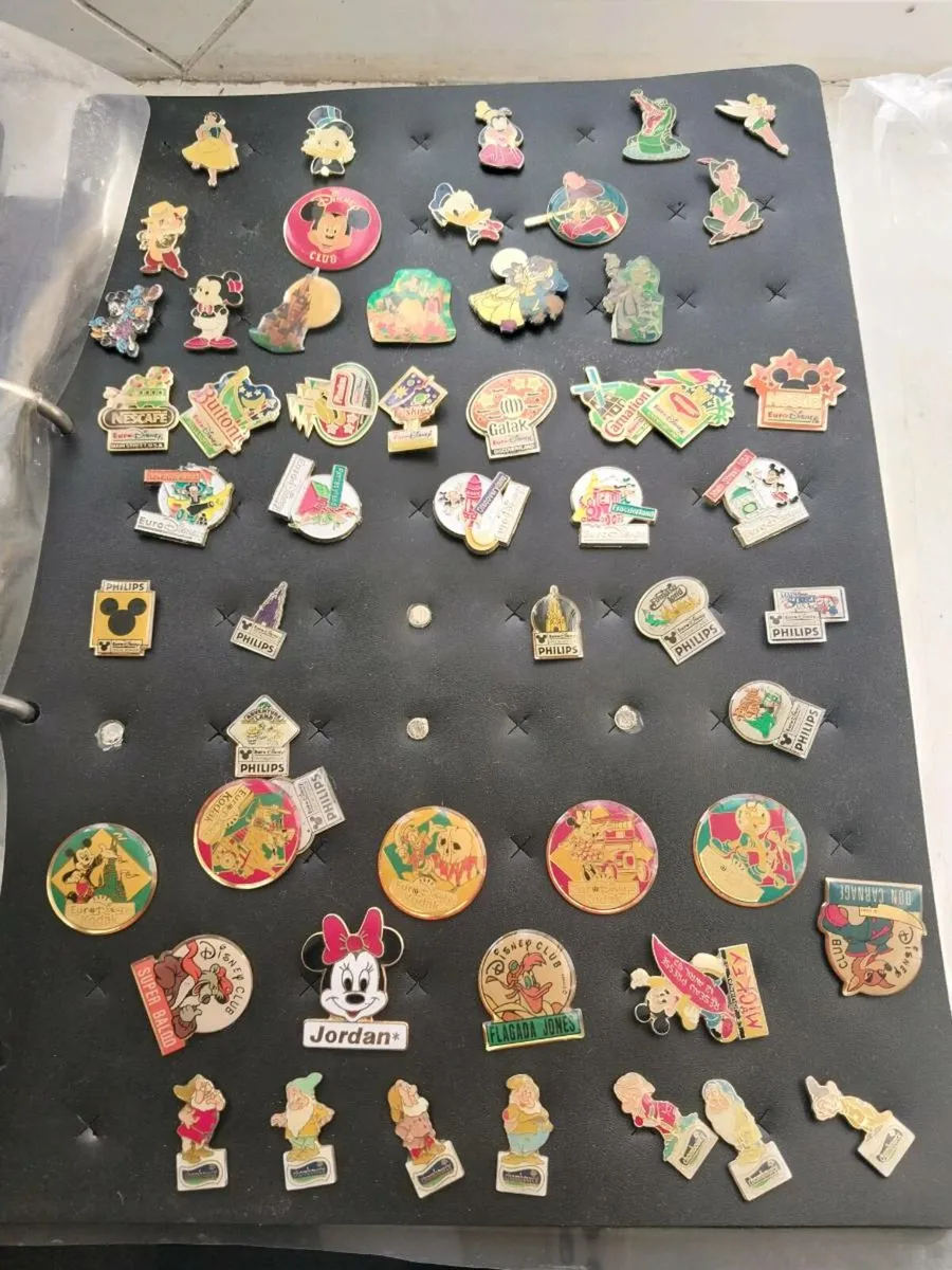 Huge Vintage Badge / Pin Collection 20 pages - Image 3