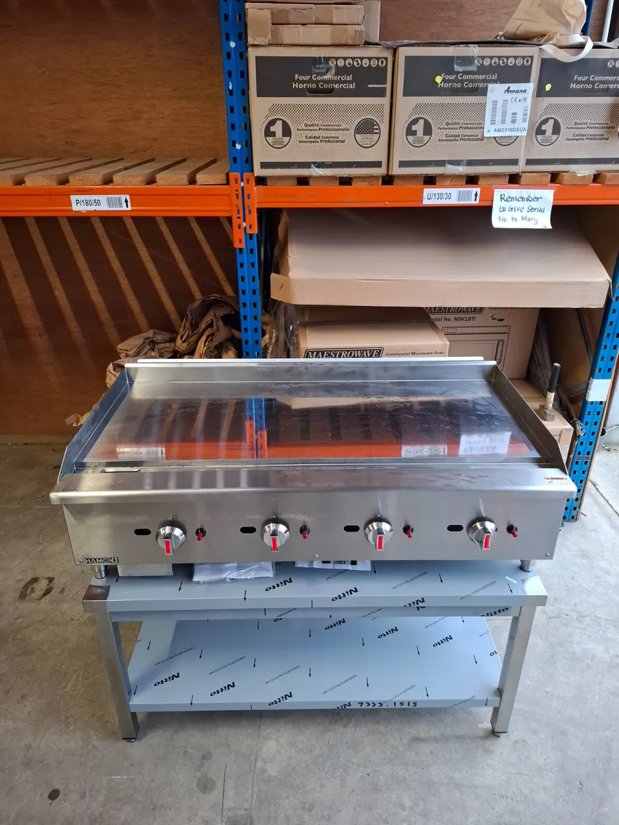 Hamoki Griddle with Chrome Plate Nat/LPG Gas - Image 2