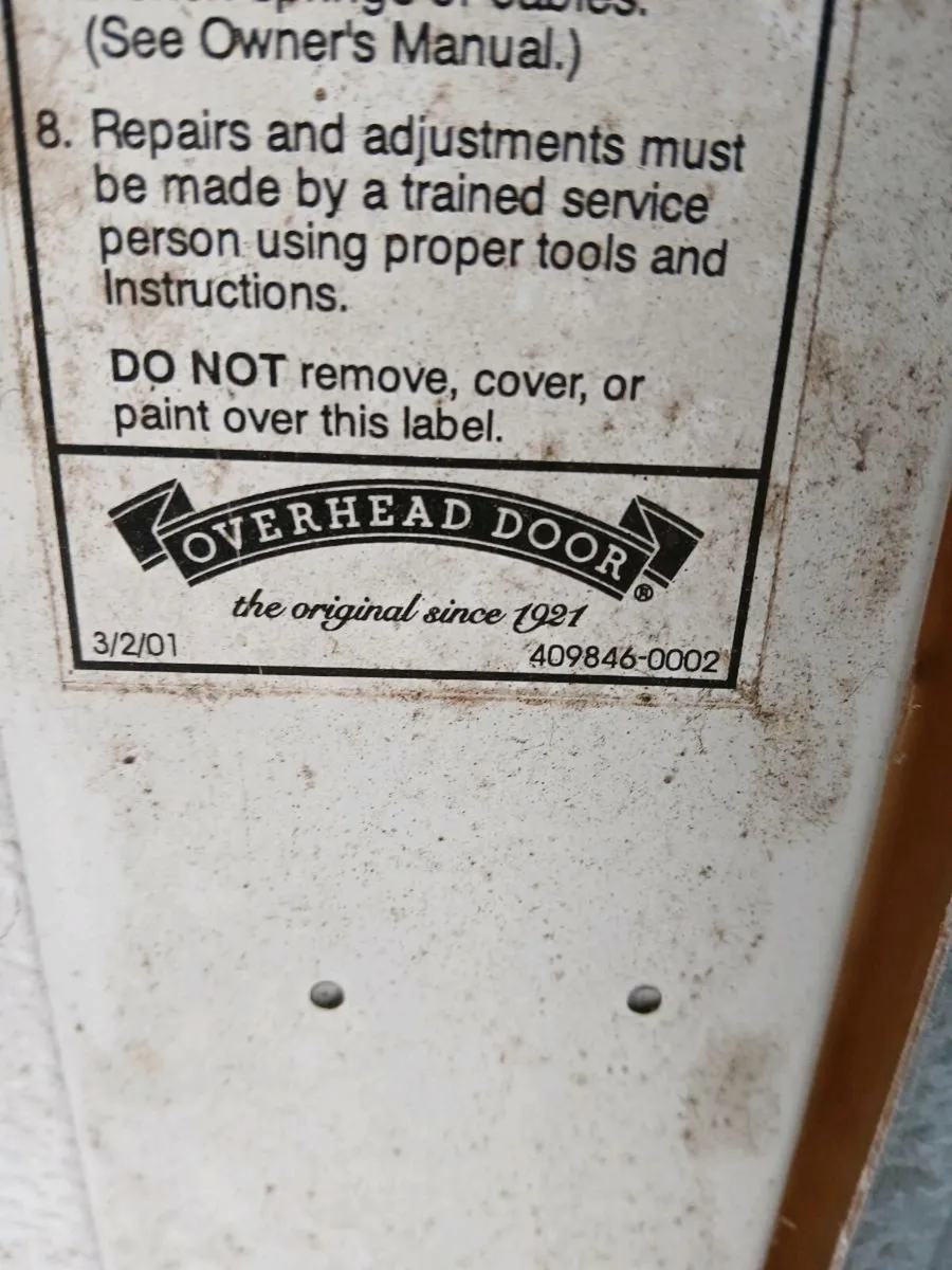 Garage door - Image 2