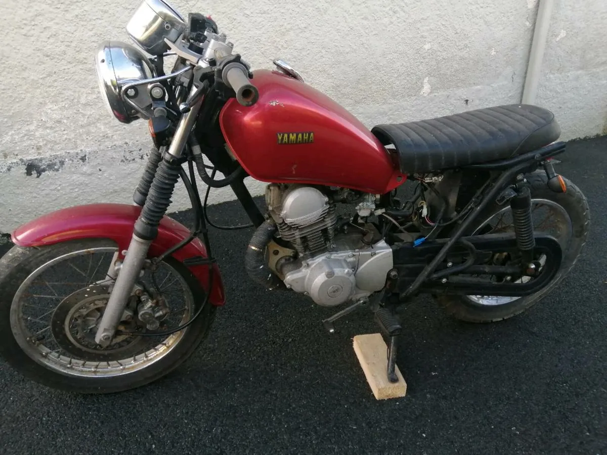 Yamaha sr125 project cafe racer running - Image 2