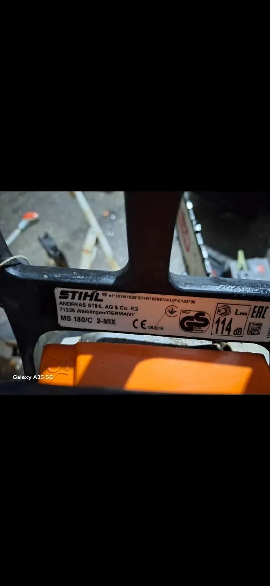 Stihl ms180 chainsaw perfect working order - Image 3