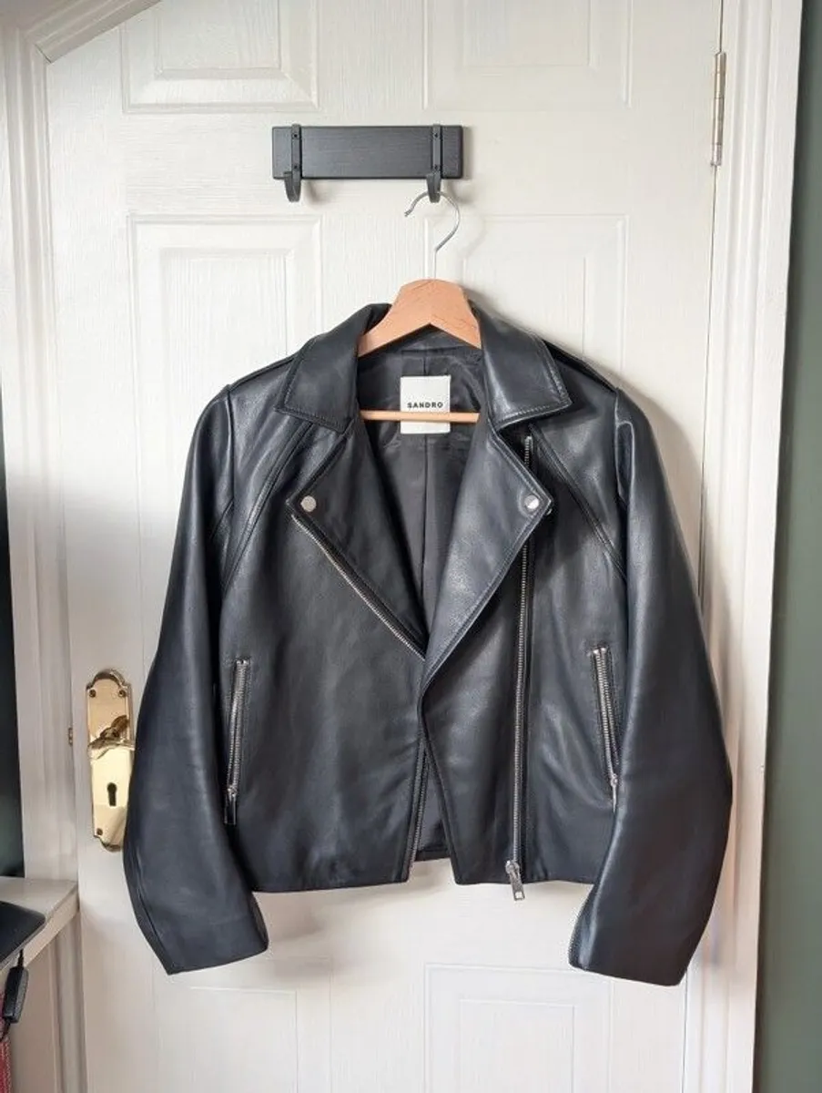 Sandro lamb leather jacket - Image 1