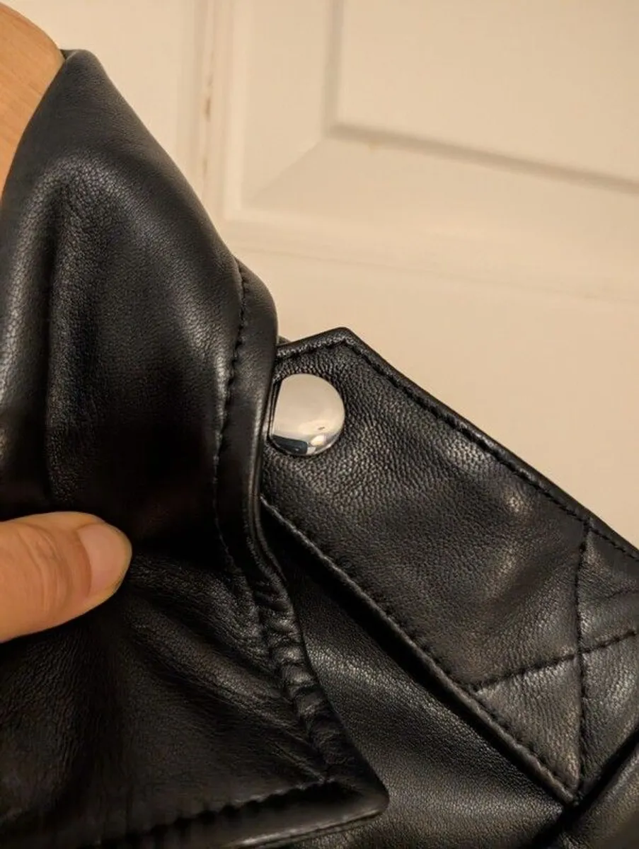 Sandro lamb leather jacket - Image 3