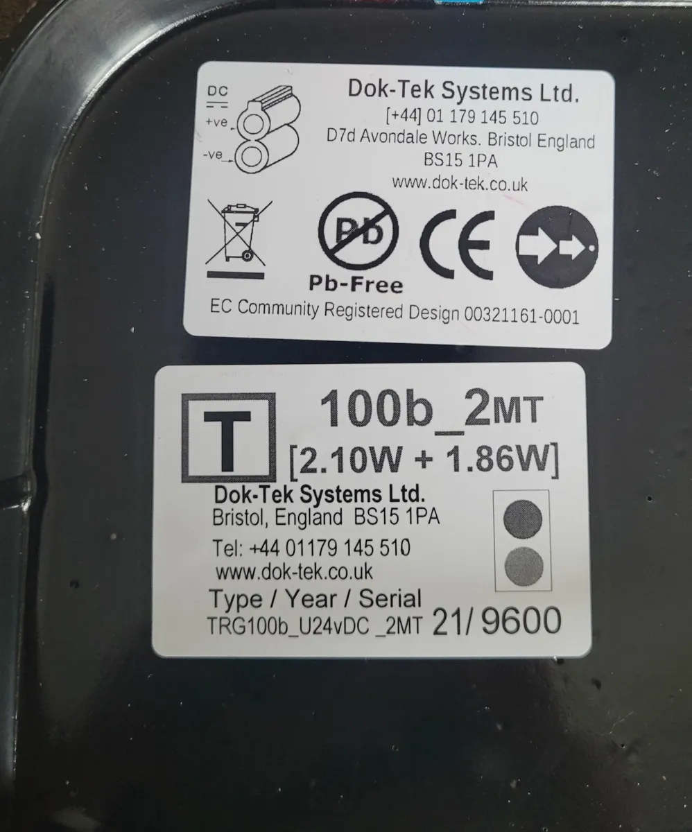 Dok-Tek Twin Circular Traffic Lights 100mm NEW - Image 4